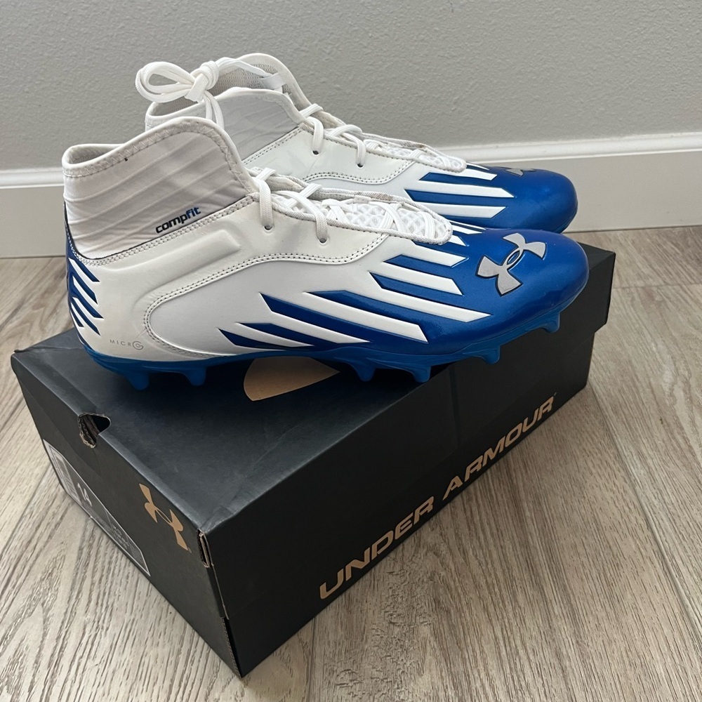 Under Armour Compfit Micro G Cleats, Size 14